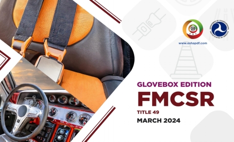 Cover image for book FMCSR Glovebox March 2024 Edition
