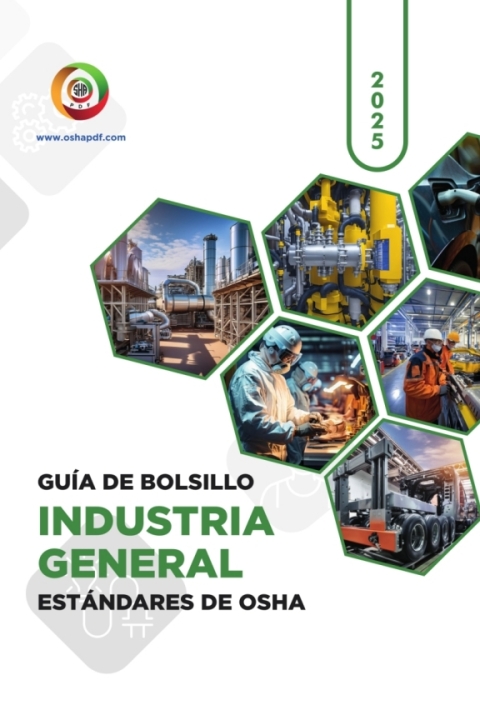 Cover image for book Spanish OSHA 1910 General Industry Pocket Guide - 2025 Edition