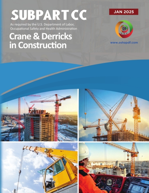 Cover image for book Subpart CC - Crane and Derricks in Construction - January 2025