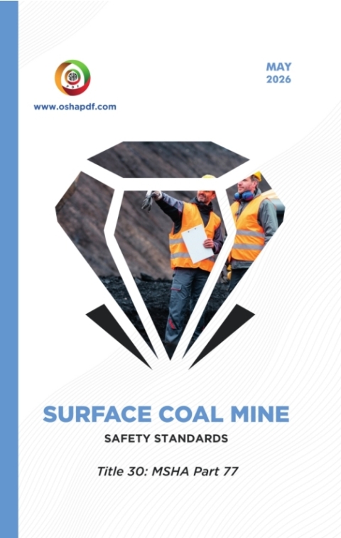 Cover image for book Surface Coal Mine Safety Standards Pocket Guide - Title 30 Part 77 - May 2026