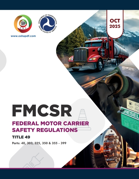 Cover image for book Federal Motor Carrier Safety Regulations (FMCSR) October 2025