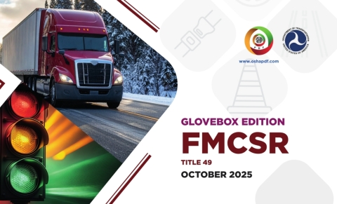 Cover image for book FMCSR Glovebox October 2025 Edition