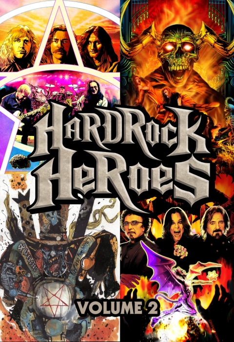 Cover image for book Orbit: Hard Rock Heroes: Black Sabbath, Rush, Metallica, and Mötley Crüe
