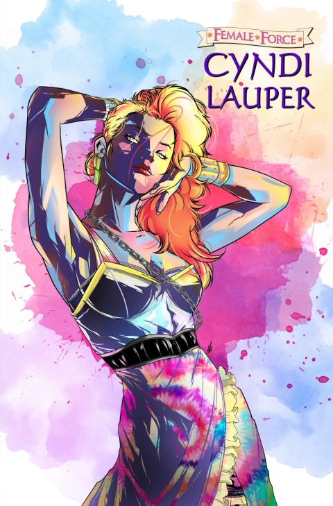 Cover image for book Female Force: Cyndi Lauper