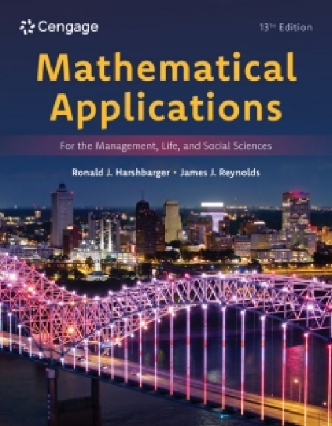 Cover image for book WebAssign for Harshbarger/Reynolds's Math Applications for Management Life and Social Sciences, Single-Term Instant Access