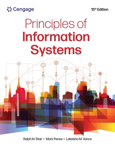 Cover image for book MindTap for Stair/Reynold's Principles of Information Systems, 1 term Instant Access