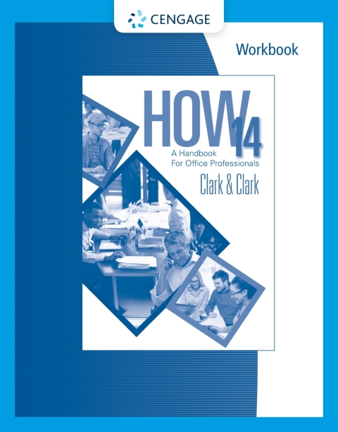 Cover image for book Workbook for Clark/Clark's HOW 14: A Handbook for Office Professionals