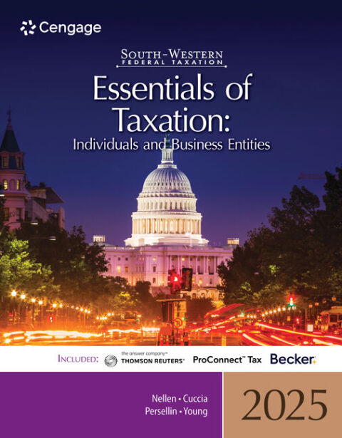 Cover image for book South-Western Federal Taxation 2025: Essentials of Taxation: Individuals and Business Entities