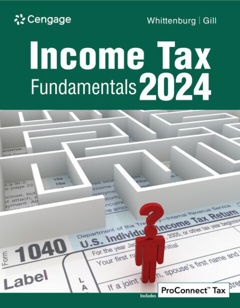 Cover image for book Income Tax Fundamentals 2024