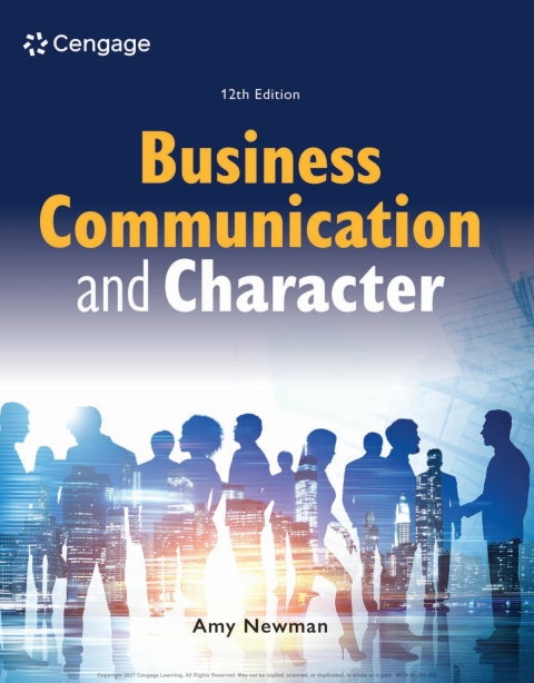 Cover image for book Business Communication and Character
