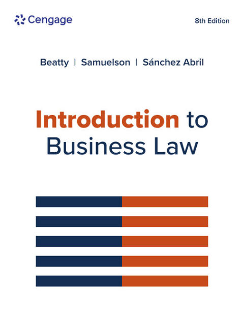 Cover image for book Introduction to Business Law