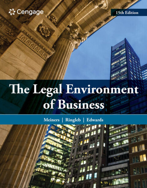 Cover image for book The Legal Environment of Business