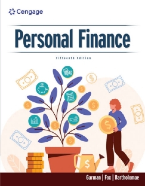 Cover image for book MindTap for Garman/Fox/Bartholomae's Personal Finance, 1 term Instant Access