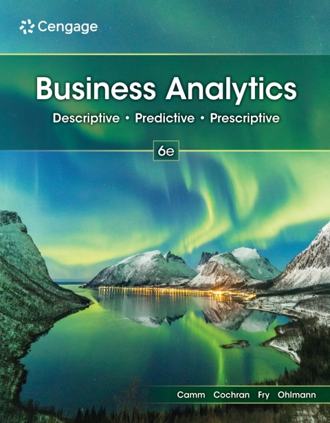 Cover image for book MindTap for Camm/Cochran/Fry/Ohlmann's Business Analytics, 1 term Instant Access