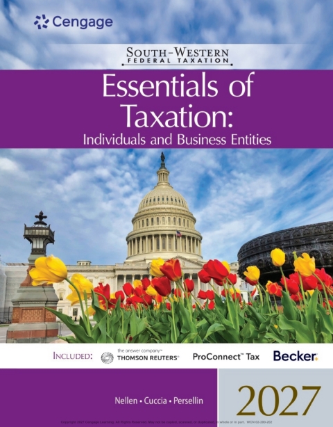 Cover image for book South-Western Federal Taxation 2027: Essentials of Taxation: Individuals and Business Entities