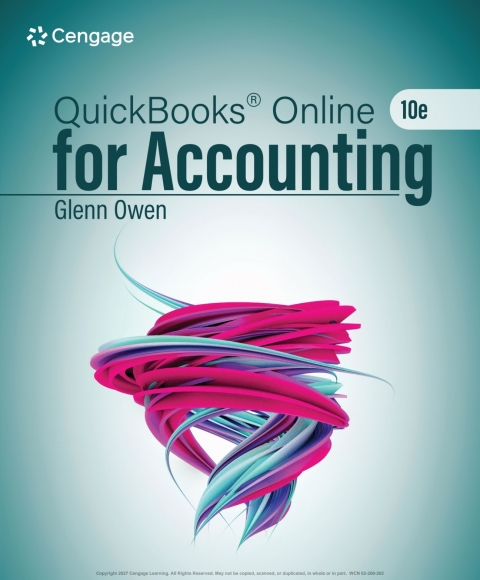 Cover image for book Using QuickBooks Online for Accounting 2027