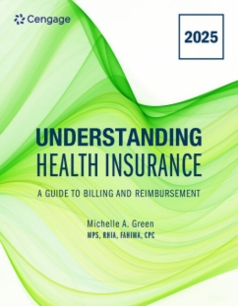 Cover image for book MindTap for Green's Understanding Health Insurance: A Guide to Billing and Reimbursement - 2025 Edition, 2 terms Instant Access