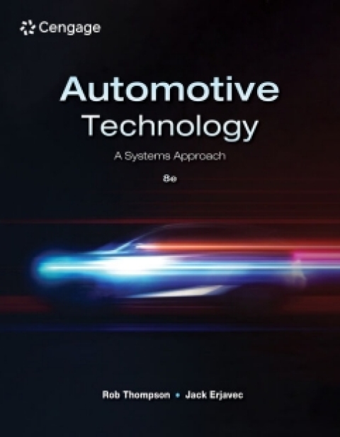 Cover image for book MindTap for Thompson/Erjavec's Automotive Technology: A Systems Approach, 1 term Instant Access