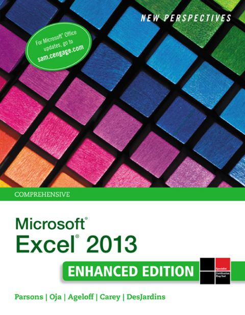 Cover image for book New Perspectives on MicrosoftExcel 2013, Comprehensive Enhanced Edition