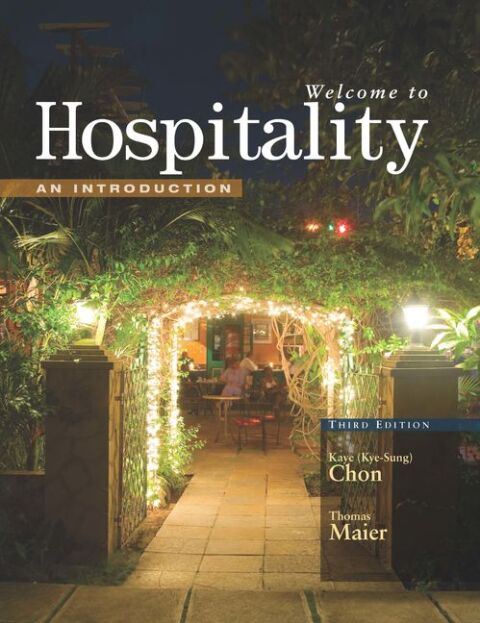 Cover image for book Welcome to Hospitality: An Introduction