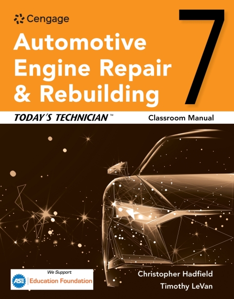 Cover image for book MindTap for Hadfield/Nussler/LeVan's Today's Technician: Automotive Engine Repair & Rebuilding, Classroom Manual and Shop Manual, 1 term Instant Access