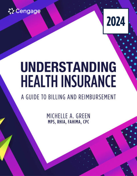 Cover image for book Understanding Health Insurance: A Guide to Billing and Reimbursement, 2024 Edition