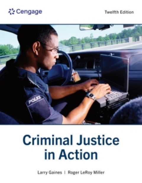 Cover image for book MindTap for Gaines/Miller/Griggs' Criminal Justice in Action, 1 term Instant Access