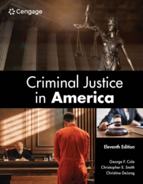 Cover image for book MindTap for Cole/Smith/DeJong/Byers' Criminal Justice in America, 1 term Instant Access