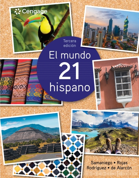 Cover image for book MindTap for Samaniego/Rojas/Rodriguez/De alarcon's El mundo 21 hispano, 1 term Instant Access