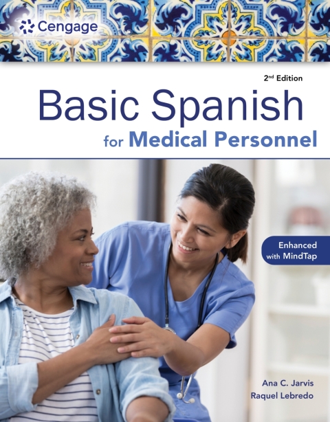 Cover image for book MindTap for Jarvis' Spanish for Medical Personnel Enhanced Edition: The Basic Spanish Series, 1 term Instant Access