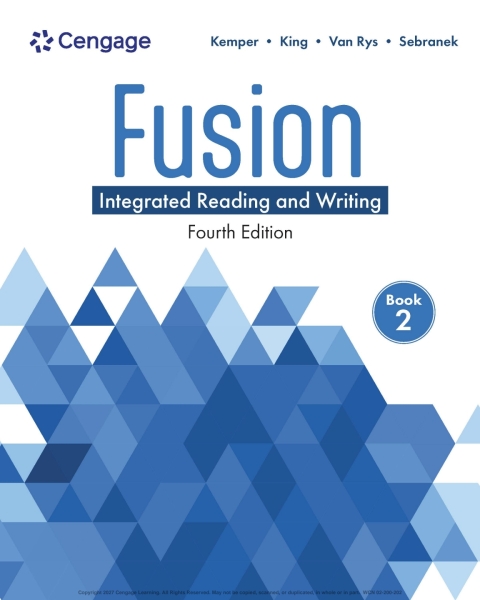 Cover image for book Fusion: Integrated Reading and Writing, Book 2