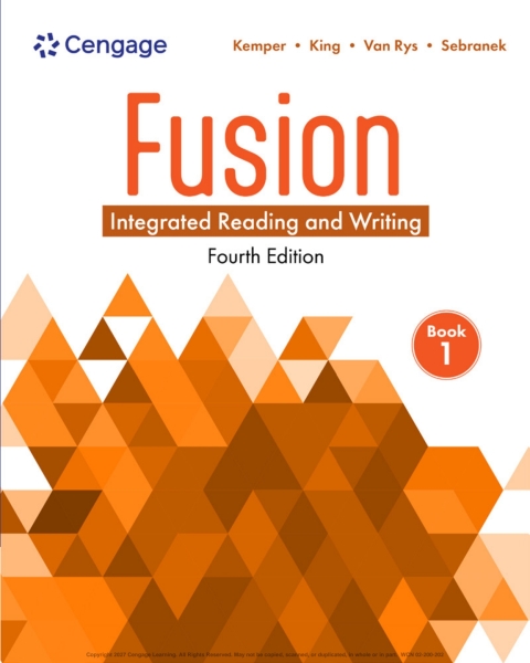 Cover image for book Fusion: Integrated Reading & Writing, Book 1