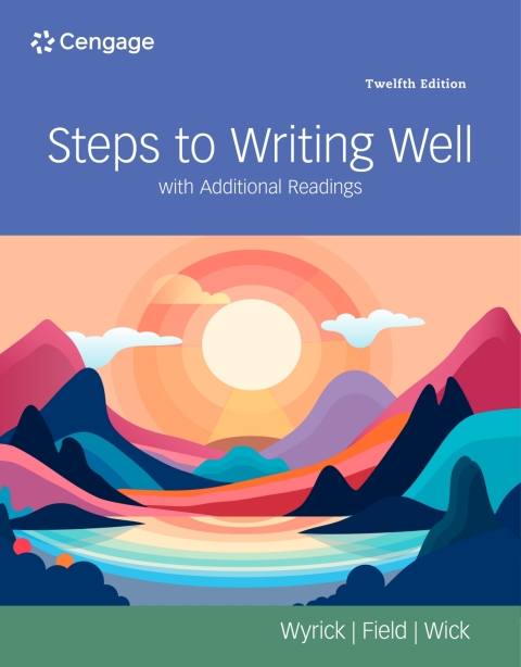 Cover image for book MindTap for Wyrick's Steps to Writing Well with Additional Readings, 1 term Instant Access