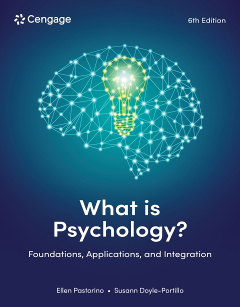 Cover image for book MindTap for Pastorino/Doyle-Portillo's What is Psychology?: Foundations, Applications, and Integration, 1 term Instant Access