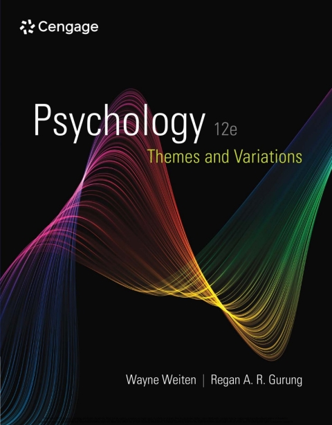 Cover image for book Psychology: Themes and Variations