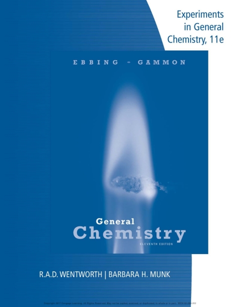 Cover image for book Lab Manual Experiments in General Chemistry