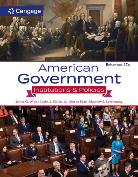 Cover image for book American Government: Institutions & Policies, Enhanced