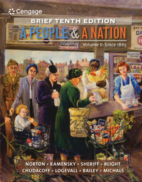 Cover image for book A People and a Nation, Volume II: Since 1865, Brief Edition