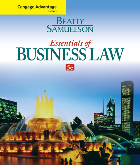 Cover image for book Cengage Advantage Books: Essentials of Business Law