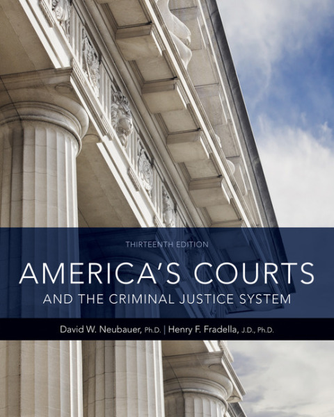 Cover image for book America's Courts and the Criminal Justice System