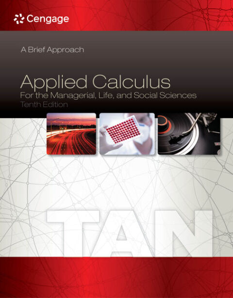 Cover image for book Applied Calculus for the Managerial, Life, and Social Sciences: A Brief Approach