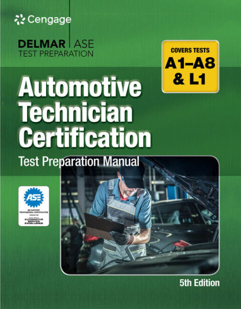 Cover image for book Automotive Technician Certification Test Preparation Manual A-Series