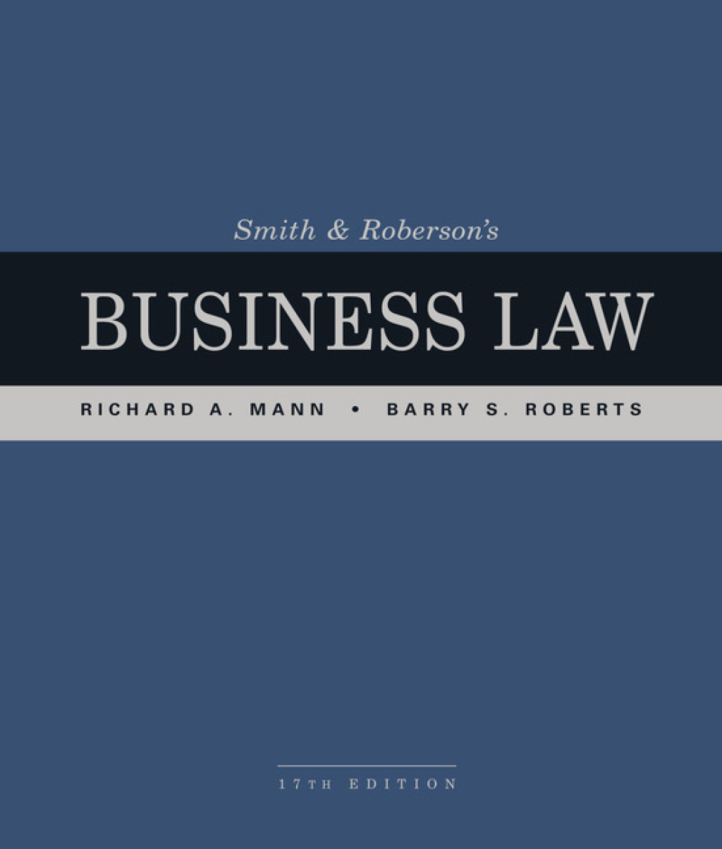 Reflowable Smith and Roberson's Business Law; $64.99
