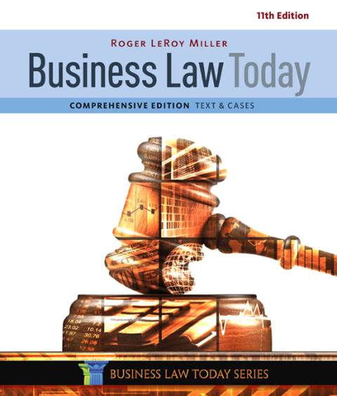 Cover image for book Business Law Today, Comprehensive, Text & Cases