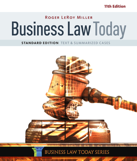 Cover image for book Business Law Today, Standard: Text & Summarized Cases
