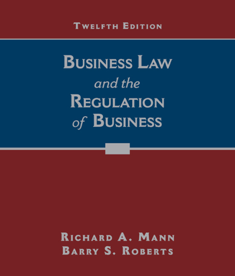 Cover image for book Business Law and the Regulation of Business