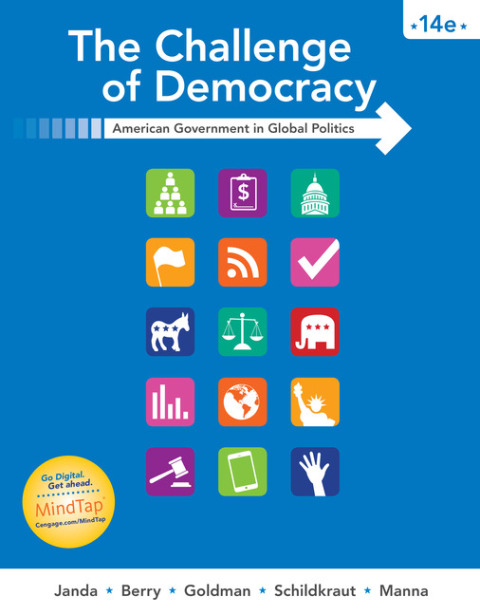 Cover image for book The Challenge of Democracy: American Government in Global Politics