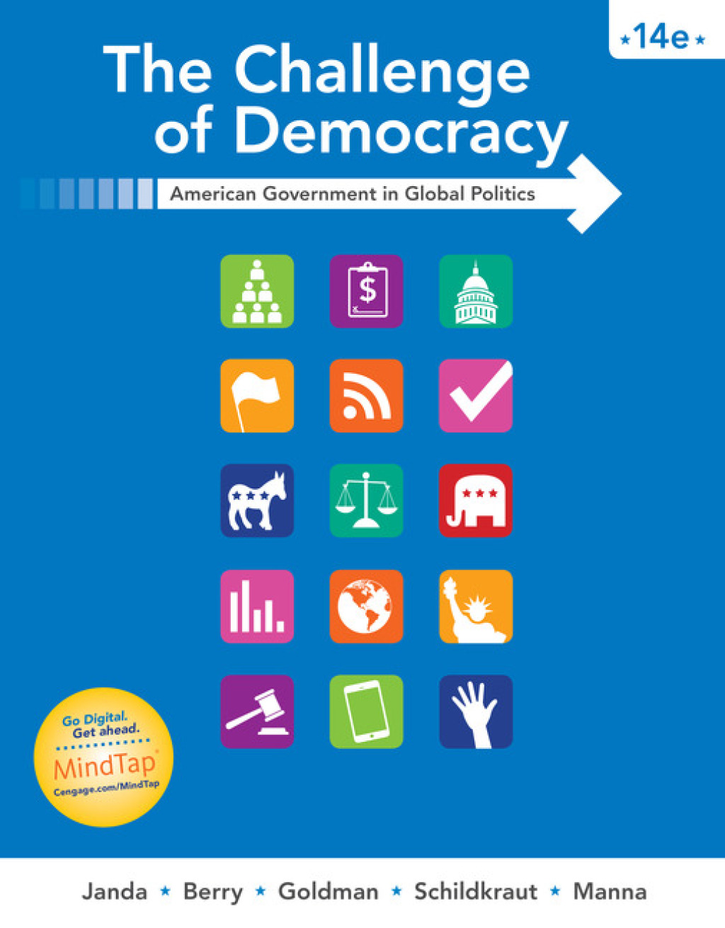 Reflowable The Challenge of Democracy: American Government in Global Politics; $74.36