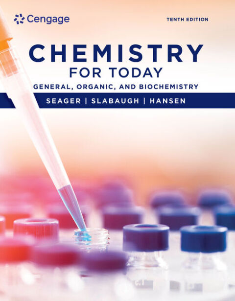 Cover image for book Chemistry for Today: General, Organic, and Biochemistry