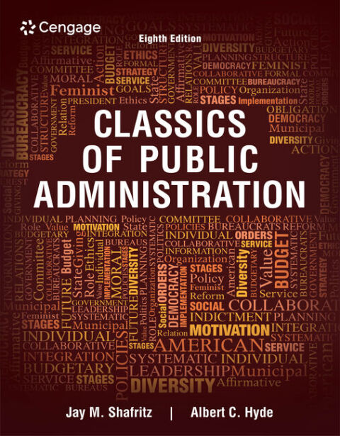 Cover image for book Classics of Public Administration